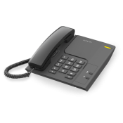 ألكاتيل (T26) هاتف منزلى مزود بسلك و ذو لون رمادى غامق