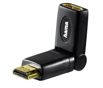 Hama 00123359 HDMI™ Adapter, plug - socket, rotation
