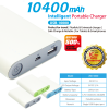 فانسون (USB-10000) بطارية شحن خارجية محمولة ذات سعة 10400 مللى أمبير لأجهزة التابلت و  التليفونات المحمولة الذكية