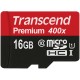 TRANSCEND TS16GUSDU1 MICRO SD CARD 16G C10 X400