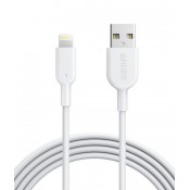 أنكر (A8433021) كابل ذو طرف يو إس بى إلى طرف لايتنينج بطول 1.8 متر, ذو لون أبيض