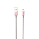 ODOYO PS220RG Metallic MFI Lightning to USB Cable, 2M, Rose Gold