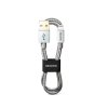 ODOYO PS220SL Metallic MFI Lightning to USB Cable, 2M, Silver