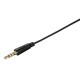 HAMA 00137435 BASIC IN-EAR HEADSET/MIC, BLACK