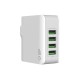 SILICON POWER SP4A4ASYWC104PUW Home Charg 4.4A 4 USB port, White 