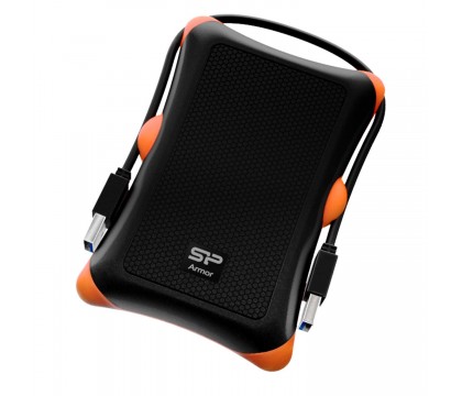 SILICON POWER SP010TBPHDA30S3K HD 1TB USB 3.1 SHOCKPROOF, BLACK 