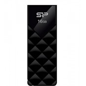 SILICON POWER SP016GBUF2U03V1K FLASH DRIVE ULTIMA 16GB, BLACK