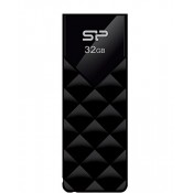 SILICON POWER SP032GBUF2U03V1K FLASH DRIVE ULTIMA 32GB, BLACK