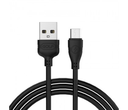 GOLF GC-63M USB TO MICRO CABLE 1M, BLACK