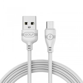 GOLF GC-63M USB TO MICRO CABLE 1M, WHITE