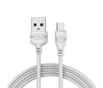 GOLF GC-63M USB TO MICRO CABLE 1M, WHITE