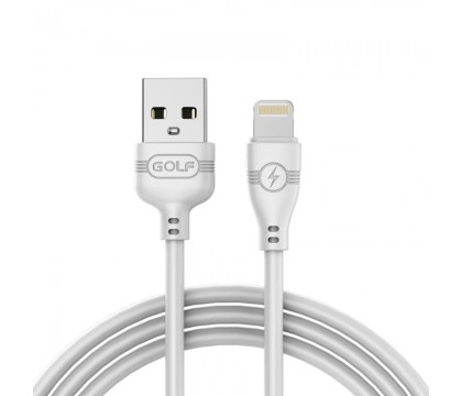 GOLF USB TO LIGHTNING CABLE 1M, WHITE