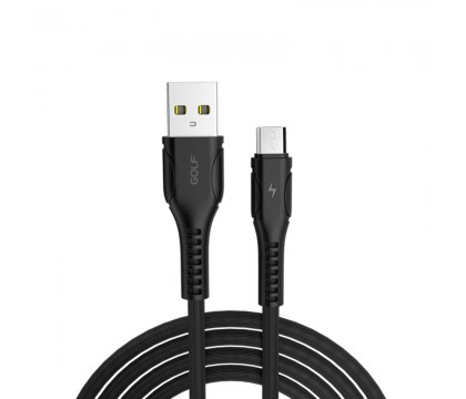 GOLF GC-57M USB TO MICRO CABLE 1M, BLACK