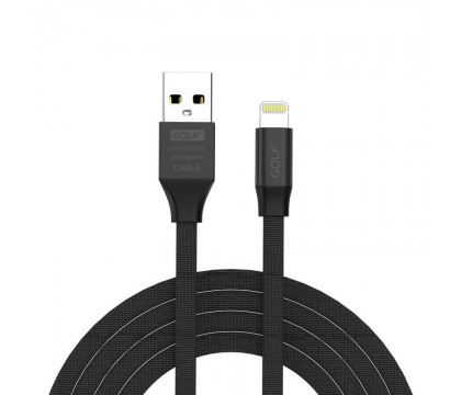 GOLF GC-55I USB TO LIGHTNING CABLE 1M, BLACK