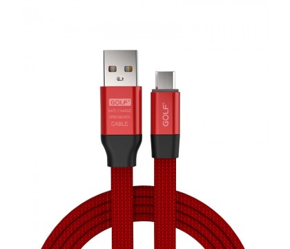 GOLF GC-56M USB TO MICRO CABLE 1M, RED