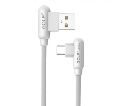 GOLF GC-45M USB TO MICRO CABLE 1M, WHITE