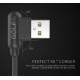GOLF GC-45i Apple LIGHTNING RIGHT ANGLE CABLE 1M, BLACK