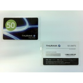 Thuraya Scratch Card 50 Unit
