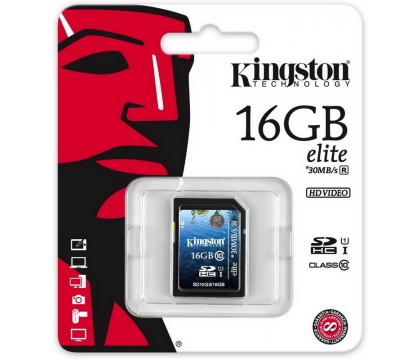 Kingston 64GB SDXC CLASS 10 UHS-I ELITE FLASH CARD SD10G3
