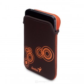 GENIUS SLEEVE BAG : GS-701 7 BROWN ORANGE 31280053101 Fits up to 7 inch Tablet PC and e-Book
