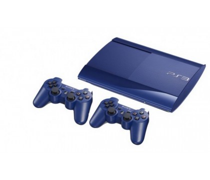  بلاى ستيشن 3  سونى ( SONY PS3 500GB  BLUE+DS3 )