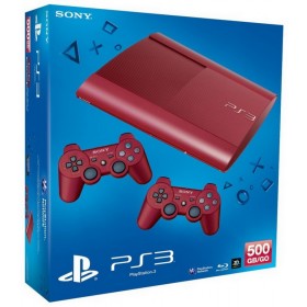  بلاى ستيشن 3  سونى (SONY PS3 500GB RED+DS3)