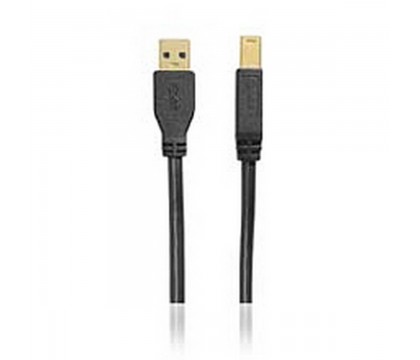 Gigaware® Gold-Plated USB 3.0 A/B Cable (6-Ft.)