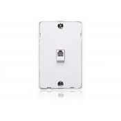 RadioShack® 4-Pin Wall Mount Modular Telephone Plate (White)