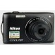 NIKON COOLPIX S3200  BLK 16MP 6X LI KIT+ 4GB