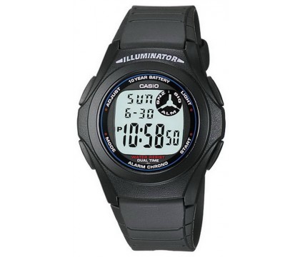 ساعة يد رقمية كاسيو ( CASIO WATCH  F200W+K ) 