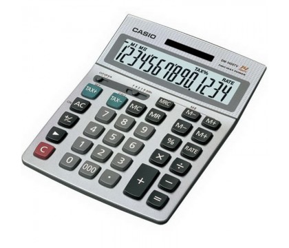  آله حاسبه عمليه (CASIO DM-1400-S  PRACTICAL CALCULATOR)
