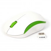 OMEGA WIRELESS MOUSE 2,4GHZ 1000DPI WHITE+GREEN