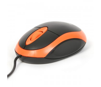 OMEGA OM06VO MOUSE OM-06V OPTICAL 800DPI VALUE LINE ORANGE BLISTER 41645