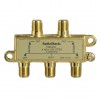 RadioShack® 1500379 1-in / 4-out 3.0GHz 2-Way Satellite/Broadband Diode Splitter