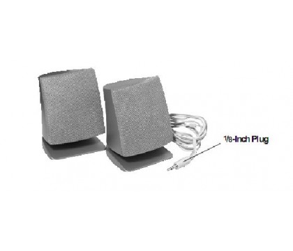 راديو شاك سماعات للكمبيوتر(RadioShack 40-1442 Spash Resistant Speaker System Portable)