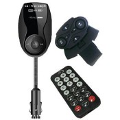 RADIOSHACK B-228C CAR FM TRANSMITTER WITH STEERING REM CNTRL-CHRGING