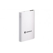 RadioShack 1250mAh Slim-Style Portable Power Bank (White)