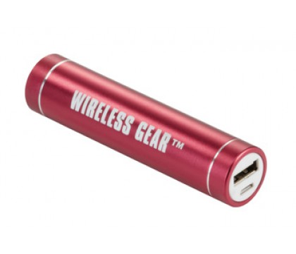 Wireless Gear PU413 2200mAh Portable Power Bank (Red)