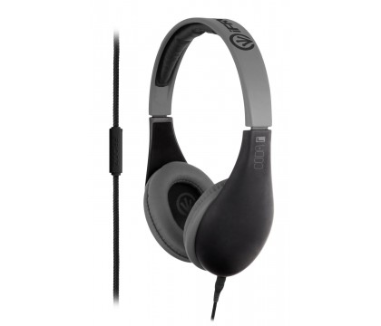 IFROGZ Audio Coda Headphones with Mic Black (IF-COD-BLK)