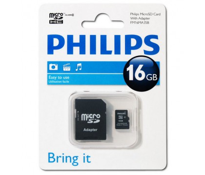 PHILIPS FM16MA35B/97 MICRO SD WITH ADAPTER 16GB