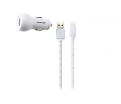 Enercell 5V/2.4A CLA with 3-Ft. Braided Lightning Cable