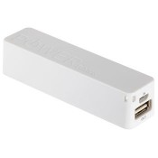 Digital Energy 2600mAh Portable Power Bank (White)