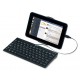 جينيس (LuxePad A110) لوحة مفاتيح وحامل للتابلت