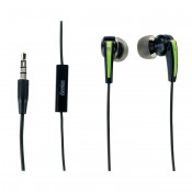 جينيس (HS-M220) سماعة أذن مزودة بمايكروفون و زرار للرد على المكالمات