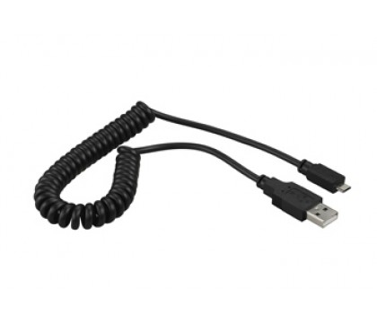 RadioShack 5-Ft. Coiled Micro USB Cable