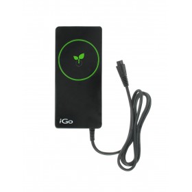 iGo Green Laptop Wall Charger with 2.1A USB Port
