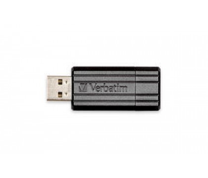 VERBATIM USB 2.0 DRIVE 16GB PINSTRIPE BLACK