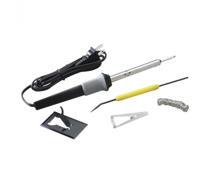 RadioShack 5-Piece Basic Soldering Set with a 30-watt soldering iron