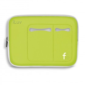 iLuv iPad and Mini Laptop Sleeve for 7-Inch to 10.2-Inch - Green (IBG2000GRN)