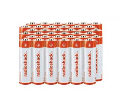 RadioShack AA Alkaline Batteries (36-Pack)